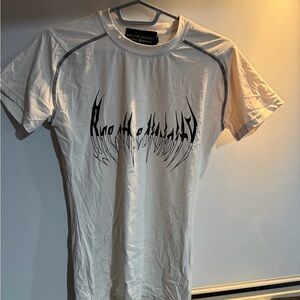 White Breathe Divinity Men's Shirt